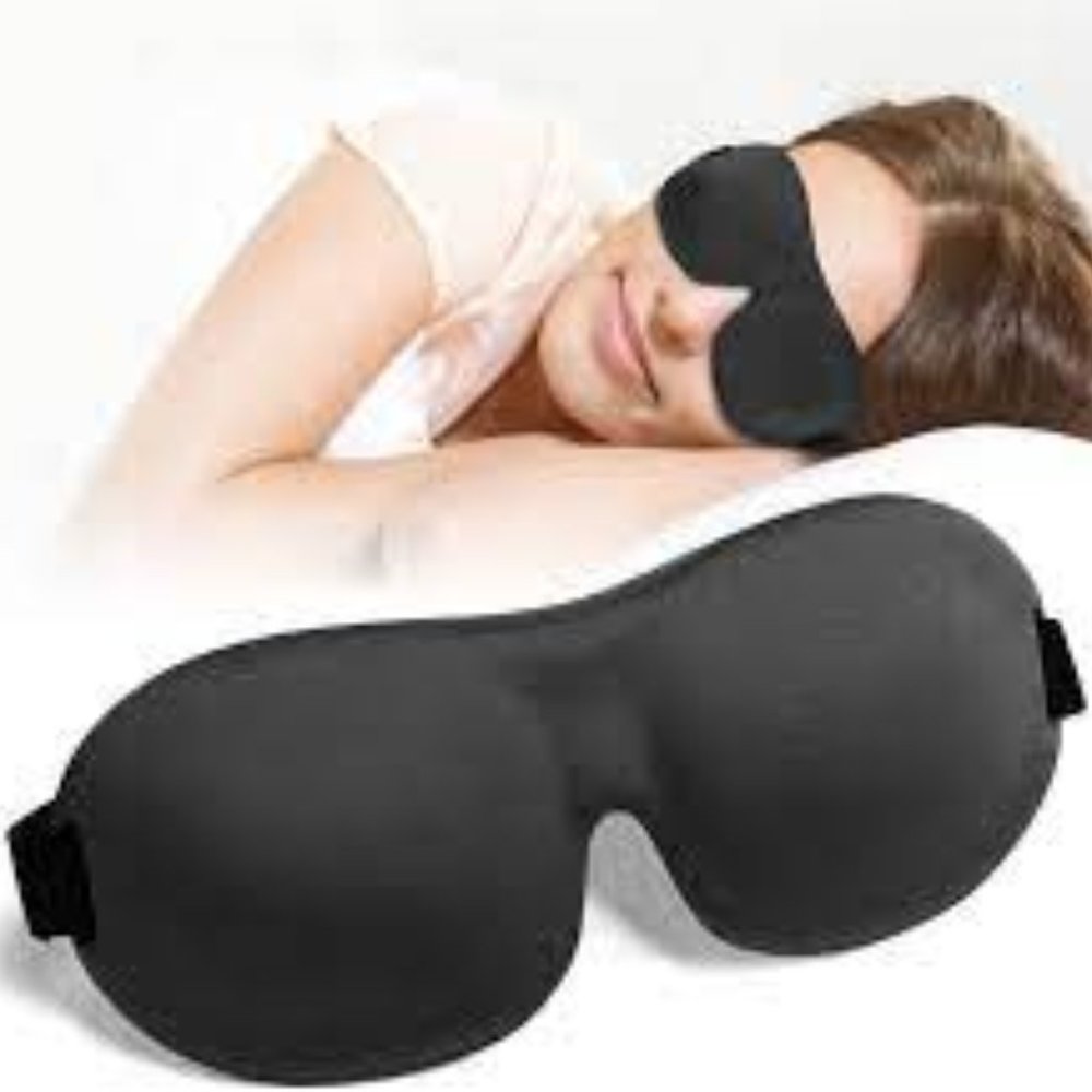 Domed eye sleep mask